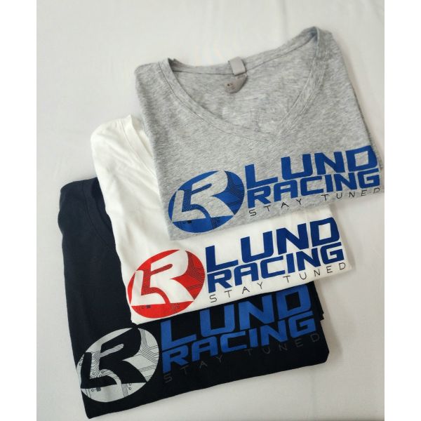 Ladies Lund Racing V-Neck T-Shirt