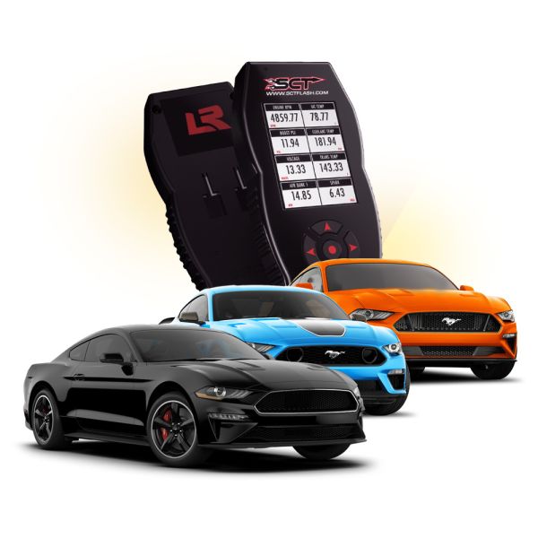 SCT X4 with 2018-2023 Mustang GT/Bullitt/Mach1 Custom Tune