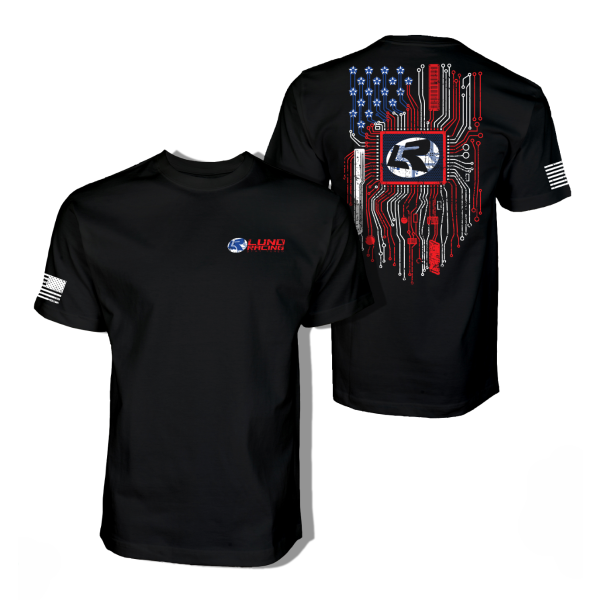 Lund Racing "American Flag" T-shirt